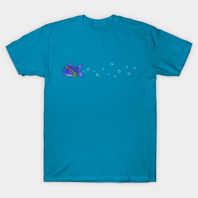 Hero Fish T-Shirt by CCDesign